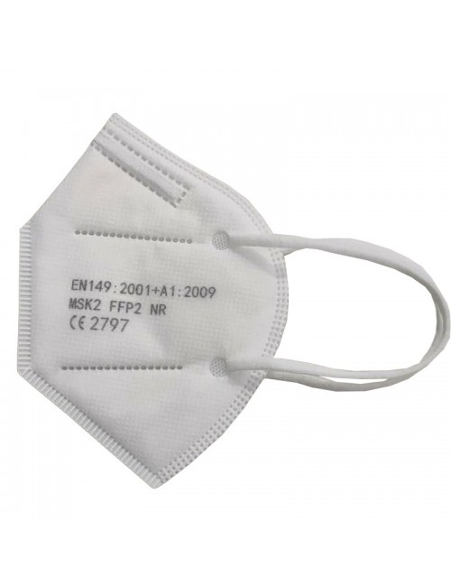Masque Protection Respiratoire Enfant Visage Respiration Pince Nez Métal  Virus Antivirus Pack Paquet de 10 FFP2